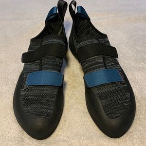 NWOT Black Diamond Womens MOMENTUM Climbing Shoes Black/blue Size us 10.5 Eur44